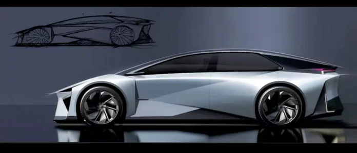 Lexus IS LF-ZC electric car