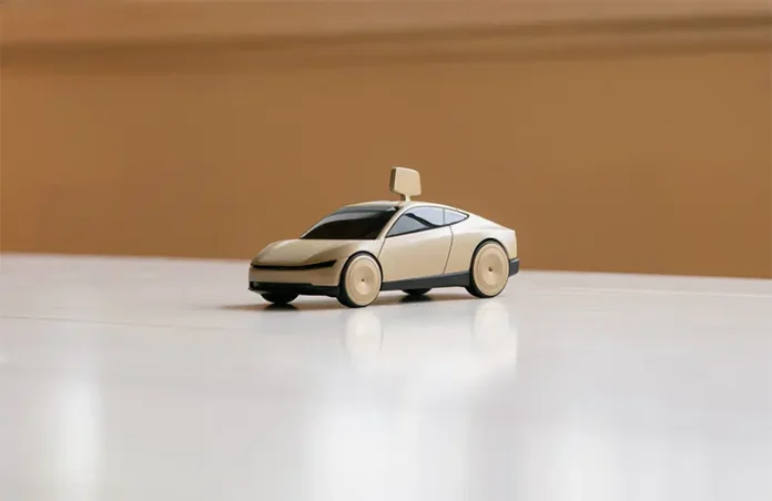 Tesla Cybercab Clockwork Racer