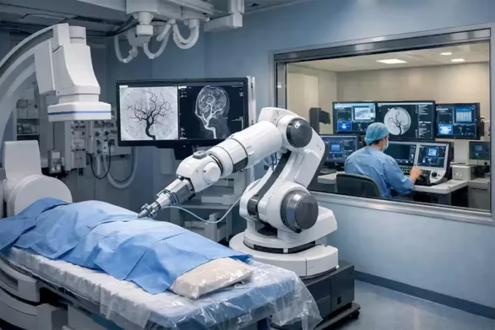 YDHB-NS01 Robot Revolutionizes Brain Angiography With Faster and Safer Procedures