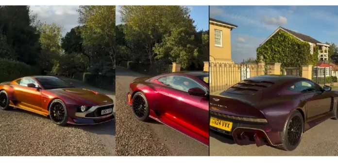 Color-Changing Car Stuns Viewers: Aston Martin Q Special Showcases Unique Paint Tech
