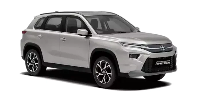 Toyota Urban Cruiser HyRyder hybrid SUV exterior design in India
