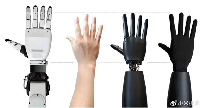 Xiaomi introduces haptic gloves and a new bionic hand for better robot training. Check features like cooling system and 150,000 grasp cycles.