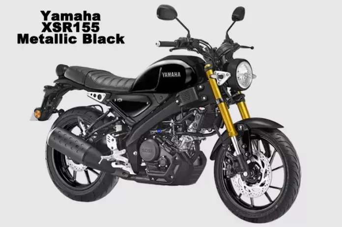 Yamaha XSR155 Metallic Black