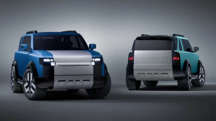 Chery unveiled the Freelander concept electric car