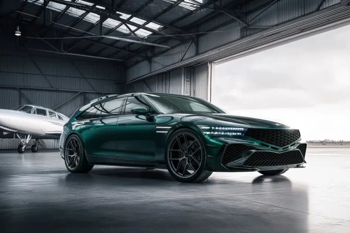 Genesis G90 Wingback Concept Unveiled with Aggressive Design and 600HP Potential