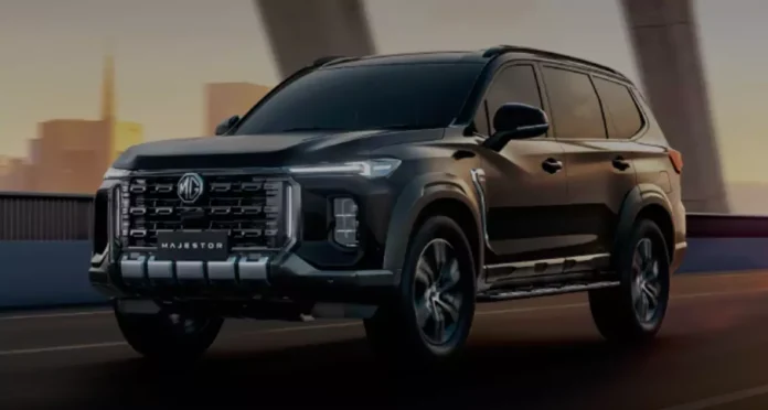 MG Majestor Launching April 20: Fortuner Rival with 215 bhp Power & ₹41,000 Booking