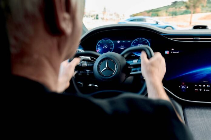 Mercedes-Benz EQS to Get Steer-by-Wire Tech and Yoke Steering in 2026