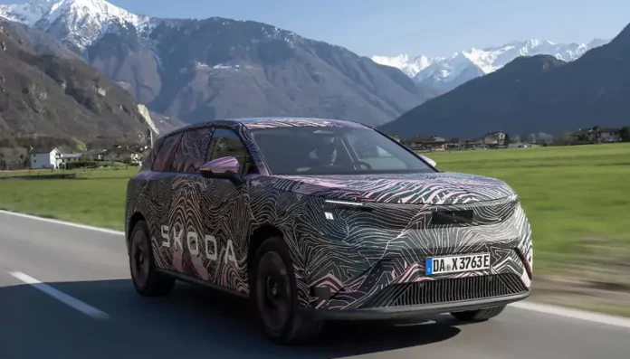 Skoda Peaq Electric SUV Revealed: Vision 7S Concept Transforms into New Flagship EV
